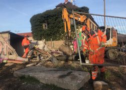 Beraeumung Inselplatz In Jena 12